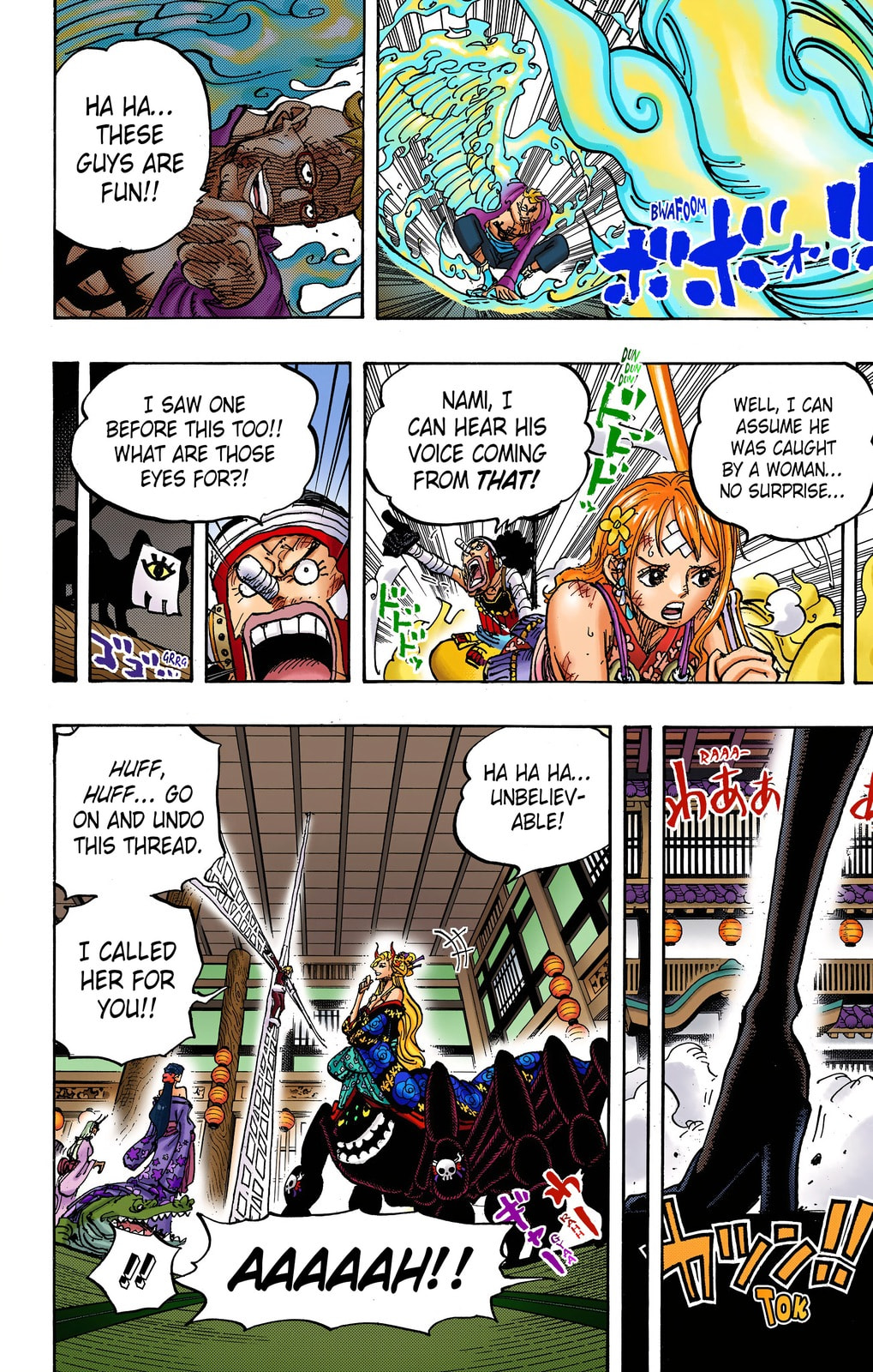 One Piece Digital Colored Chapter 1005 image 08